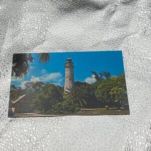 Vintage Key West FL Lighthouse Postcard By Murphy Bros.‎ Press Inc. Unposted